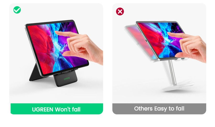 Thumbnail: UGREEN Phone HP Tablet Dudukan Stand Holder Universal 12.9Inch LP406