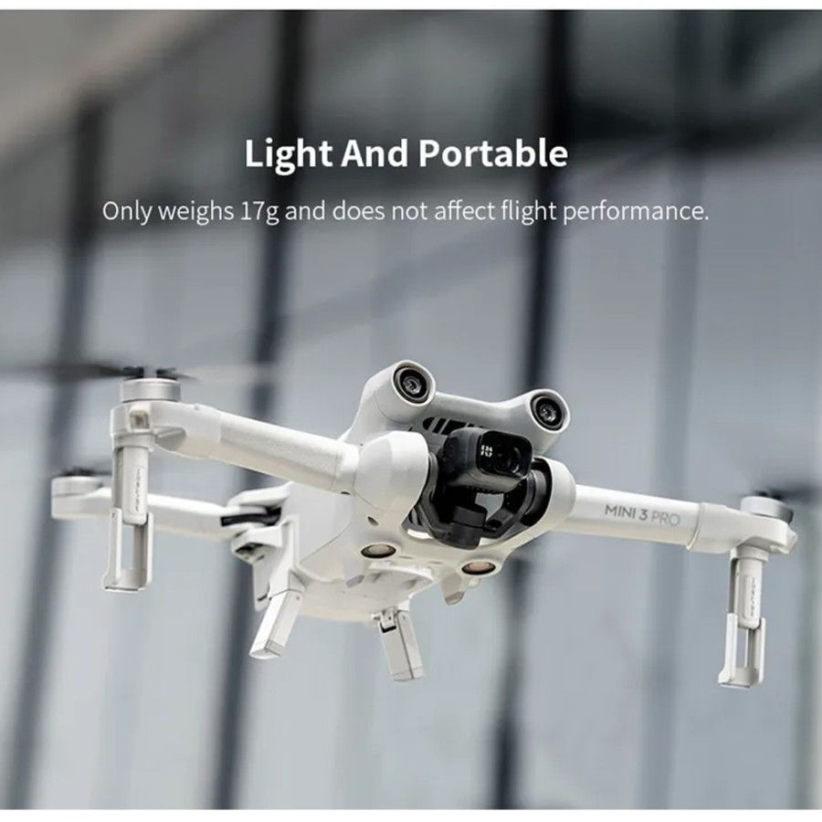 Thumbnail: PGYTECH Landing Gear Extensions DJI Mini 3 PRO Stand Foldable Kaki