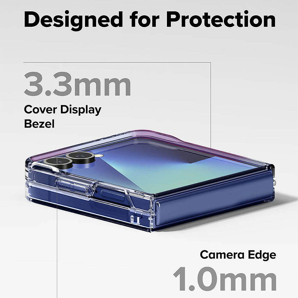 Thumbnail: RINGKE Fusion Clear Case Samsung Z FLIP 7 / Z FOLD 7 Hybrid Casing Transparant