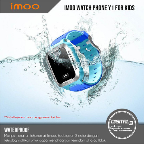 Original Imoo Y1 Smart Watch Jam Pintar Anak Waterproof Way Call