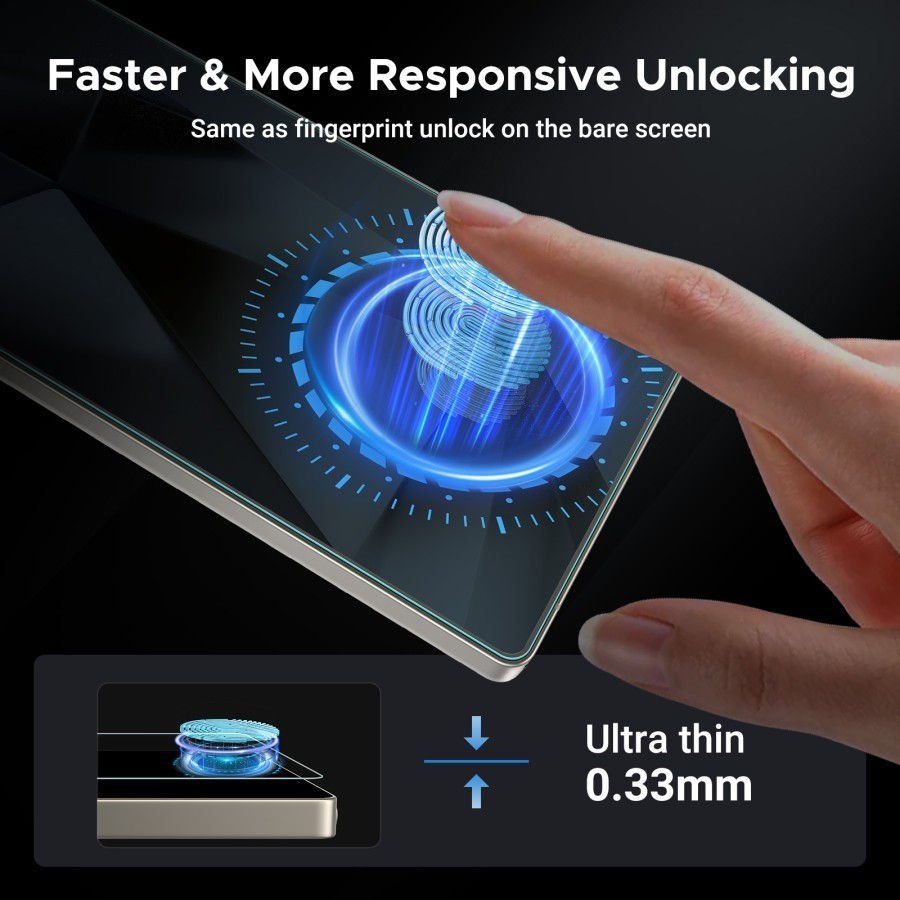 Thumbnail: UGREEN HD Clear Screen Guard Protector 2PCS for Samsung S25 Series