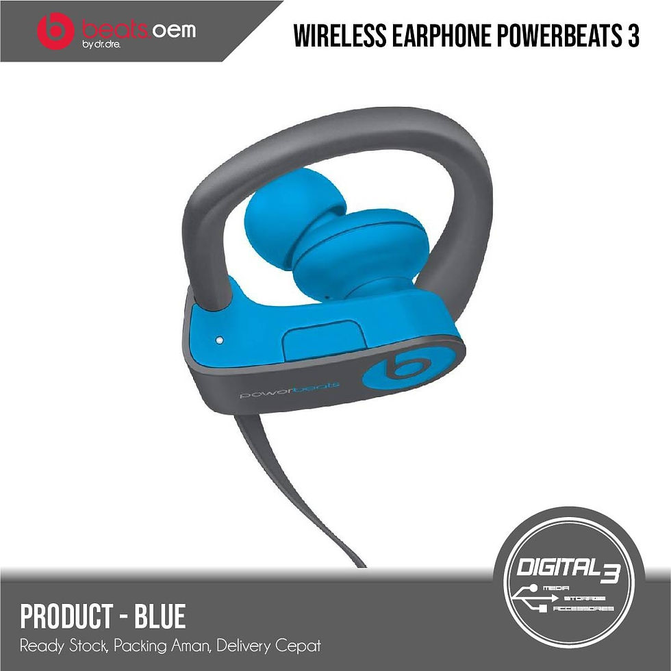 Thumbnail: POWERBEATS 3 Bluetooth Wireless Sports Earphone Headset OEM 1:1