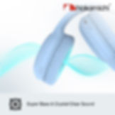 Thumbnail: NAKAMICHI My Music Hue Hear Wireless Headphones Bluetooth Super Bass