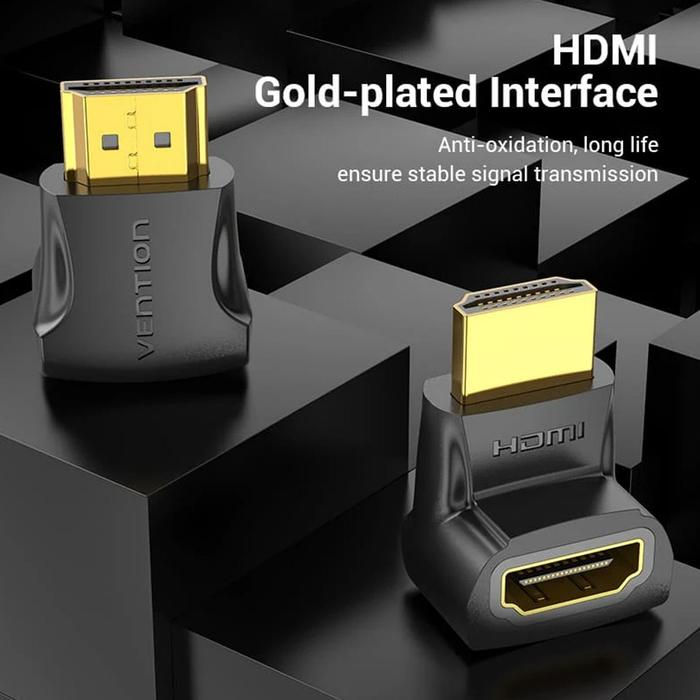 Thumbnail: VENTION HDMI Male to Female 270°Adapter Converter 4K 60Hz - AINB0
