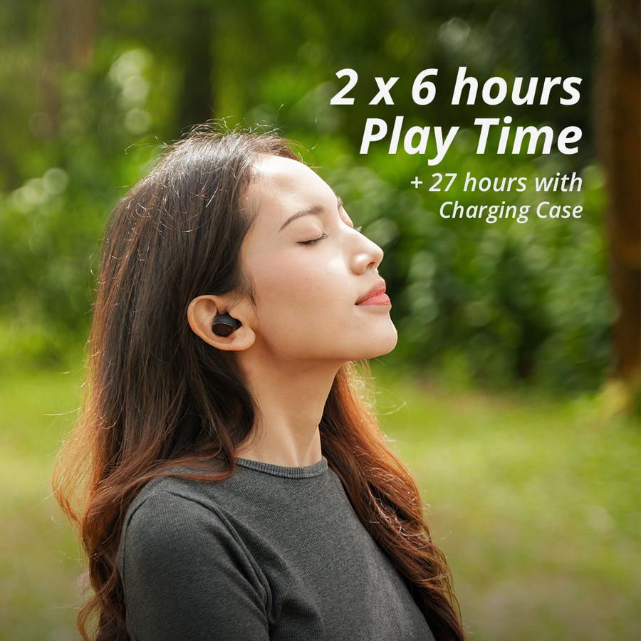 Thumbnail: EGGEL SteelBuds Neo Hybrid ANC+ENC Earbuds Bluetooth Wireless TWS IPX5 Mic