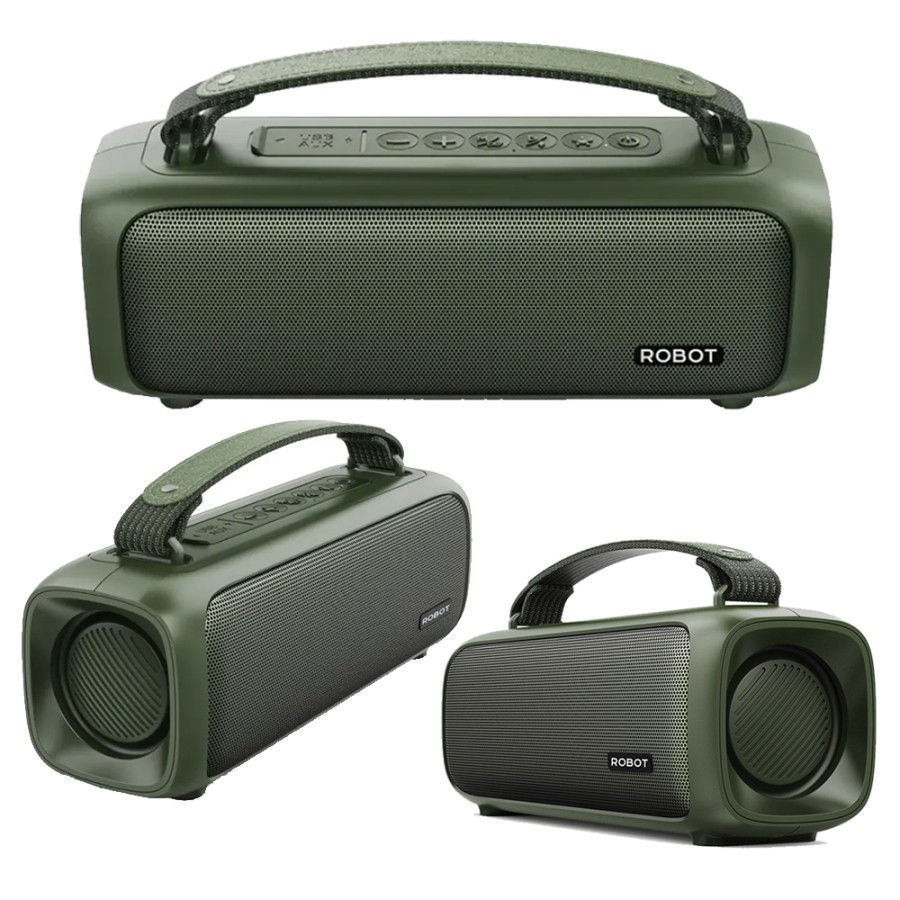 Thumbnail: ROBOT Speaker Bluetooth RB570 Wireless with RGB Light Stereo IPX5