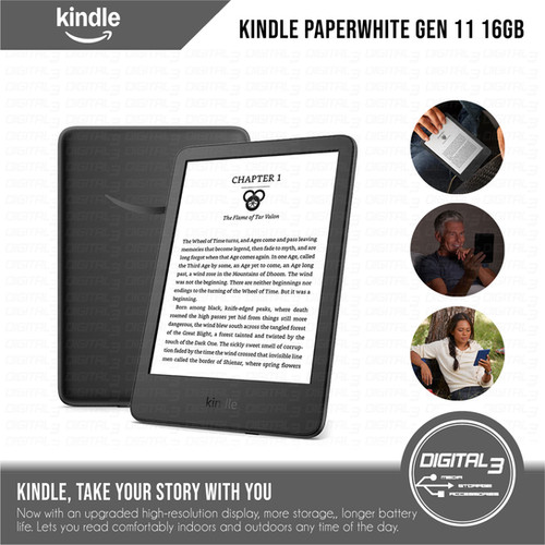 Amazon Kindle Paperwhite Gen 11th (16GB) | Digital 3 Store