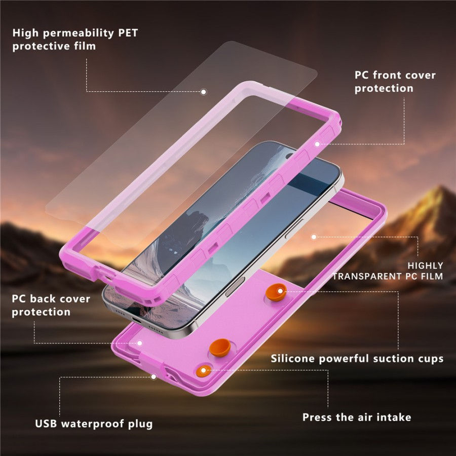Thumbnail: Waterproof Case AIR BOX MAX 6.9 inchi Full Protection for Smartphone Universal