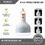 Thumbnail: ROBOT RT-CL01 Lampu Darurat Multifungsi Hanging Lamp Camping Rechargeable