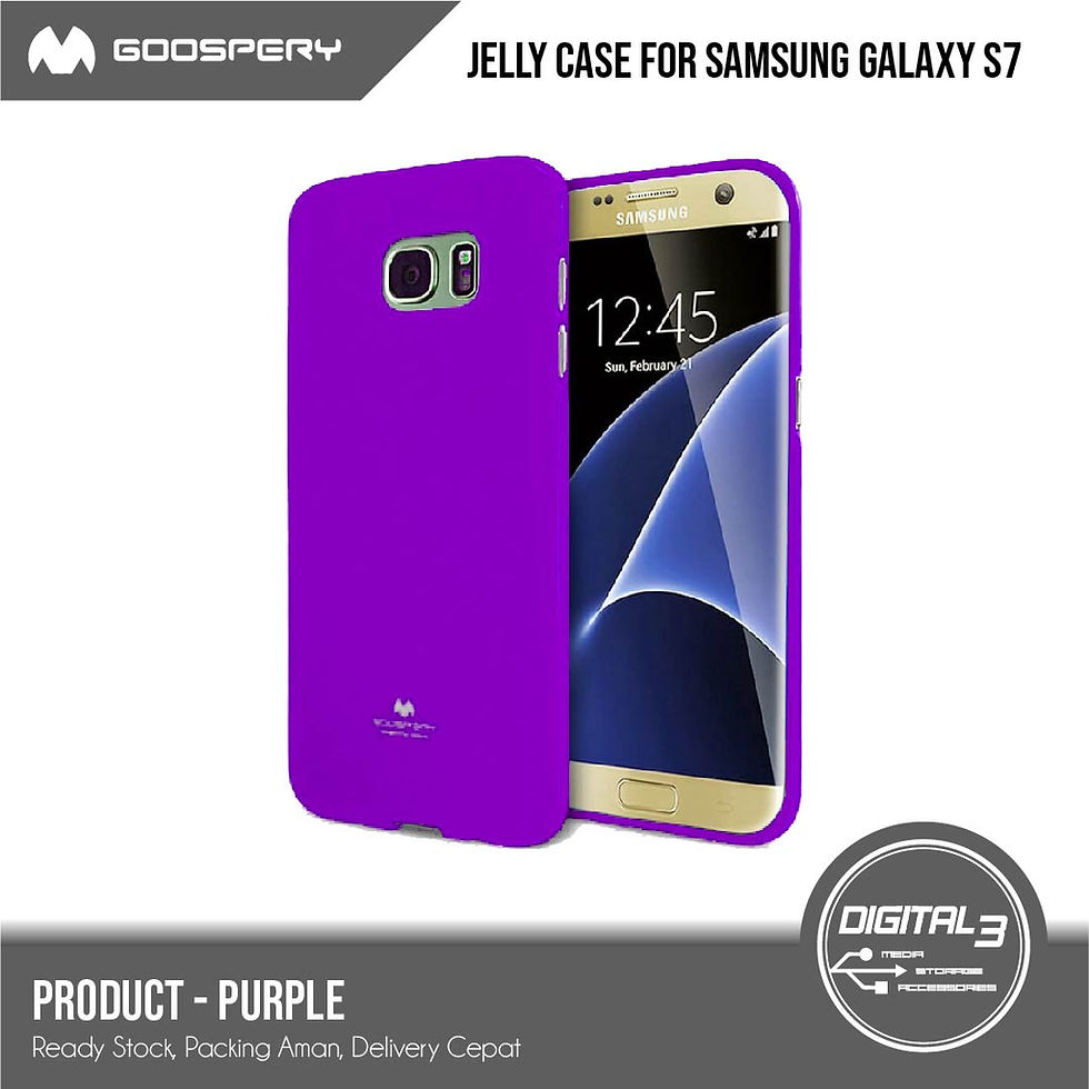 Thumbnail: Mercury Goospery Pearl Jelly Samsung S7 Case Silicone Soft TPU Casing