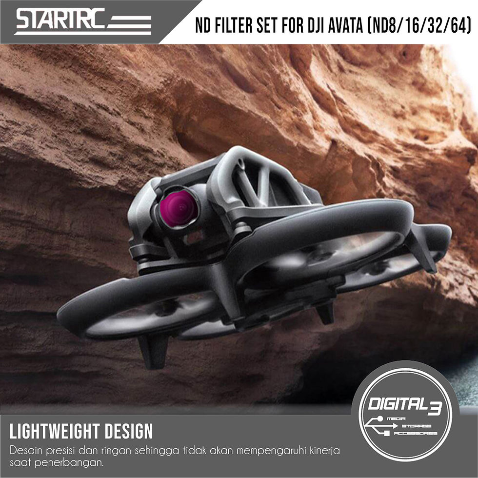 Thumbnail: STARTRC ND FILTER SET DJI AVATA DRONE ( ND8 ND16 ND32 ND64 ) FILTERS