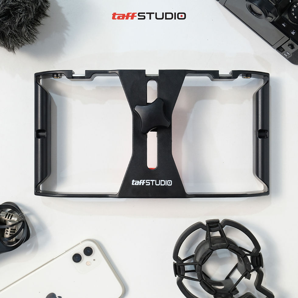 Thumbnail: TaffSTUDIO Handheld U-Rig Stabilizer Smartphone 4-7 Inch Rig Cage HP BY-MM1