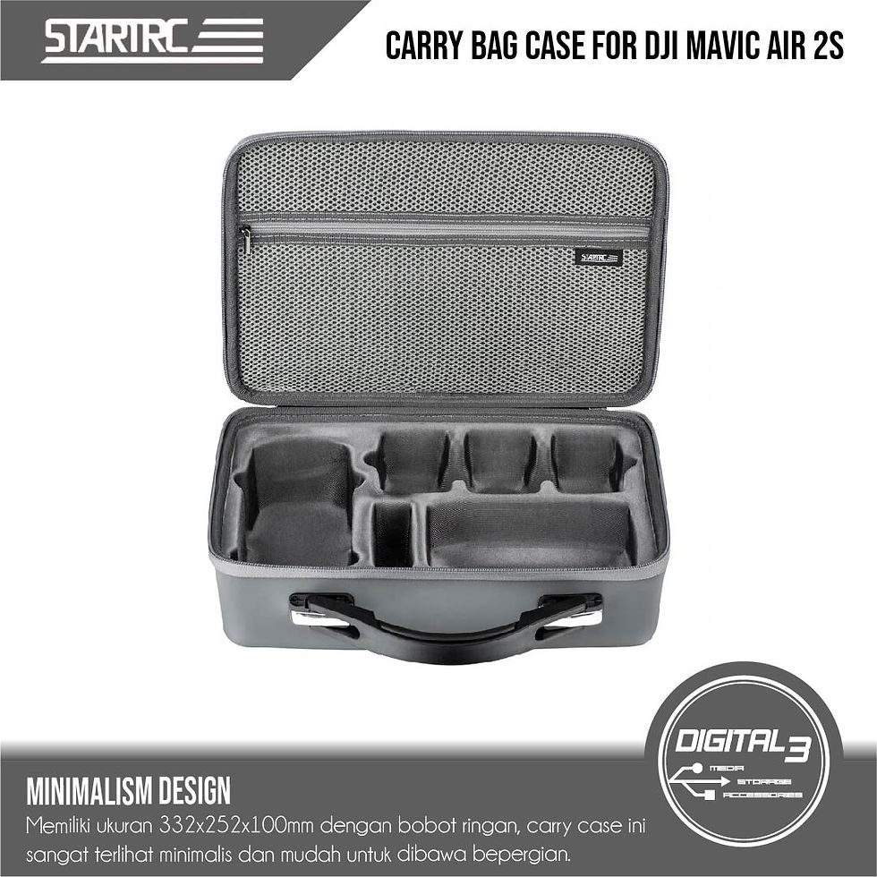 Thumbnail: StartRC DJI Mavic Air 2s Storage Bag Carry Case PU Tas Waterproof