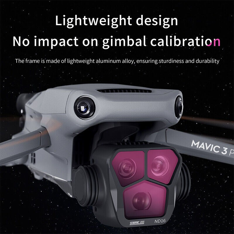 Thumbnail: STARTRC ND FILTER SET DJI MAVIC 3 PRO ( ND8 ND16 ND32 ND64 ) FILTERS