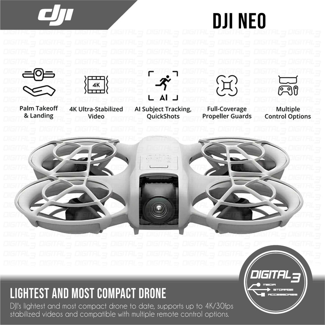 DJI NEO Camera Drone 4K/30fps EIS