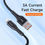 Thumbnail: MCDODO CA-2262 Data Cable 3A USB to Lightning Iphone 1.8m