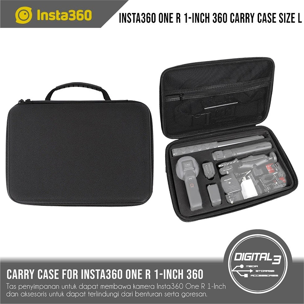 Insta360 One RS 1-Inch 360 Carrying Case Large Storage Bag OEM