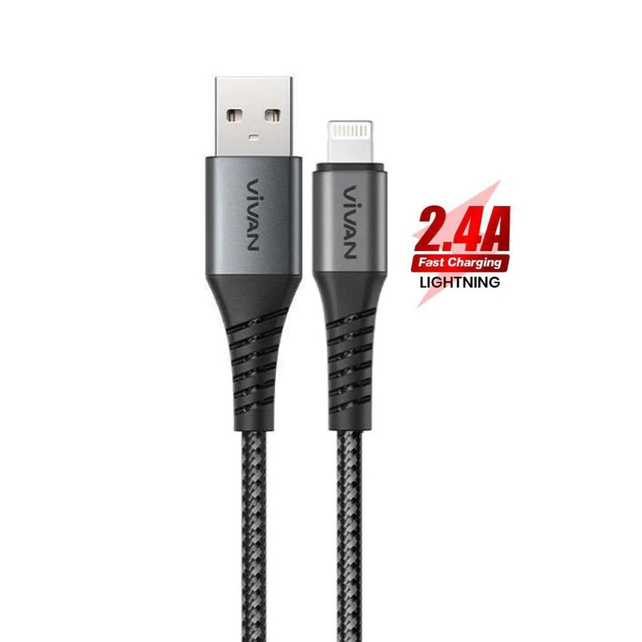 Thumbnail: VIVAN Cable Data VDUCC100 60W / VDUCL100 27W / VDUAC100 3A / VDUAL100 2.4A