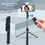 Thumbnail: Tripod JC-15S Selfie Stick 360° with Remote Bluetooth + LED Lamp 182cm