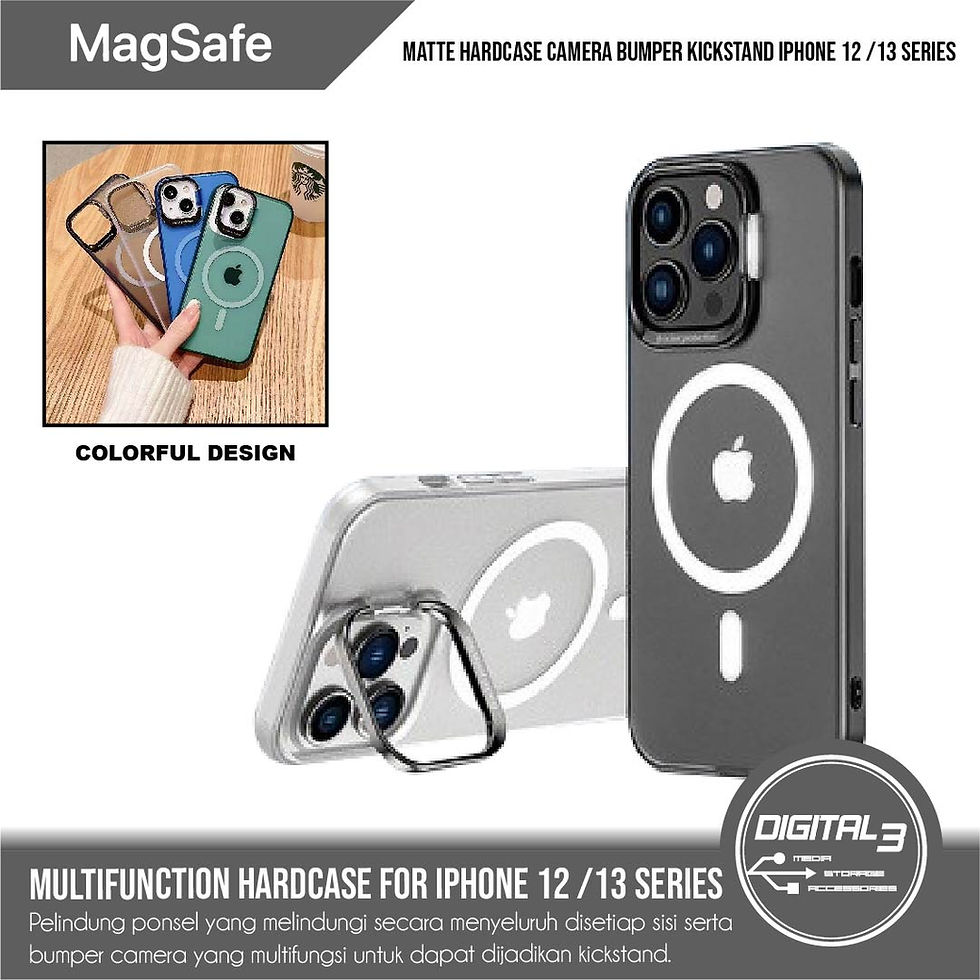 Magsafe Hard Case Iphone 12 13 Pro Max Matte Camera Bumper Kickstand