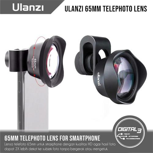 Lensa Kamera 2x Telephoto Lens Ulanzi Lens Camera Phone Ulanzi