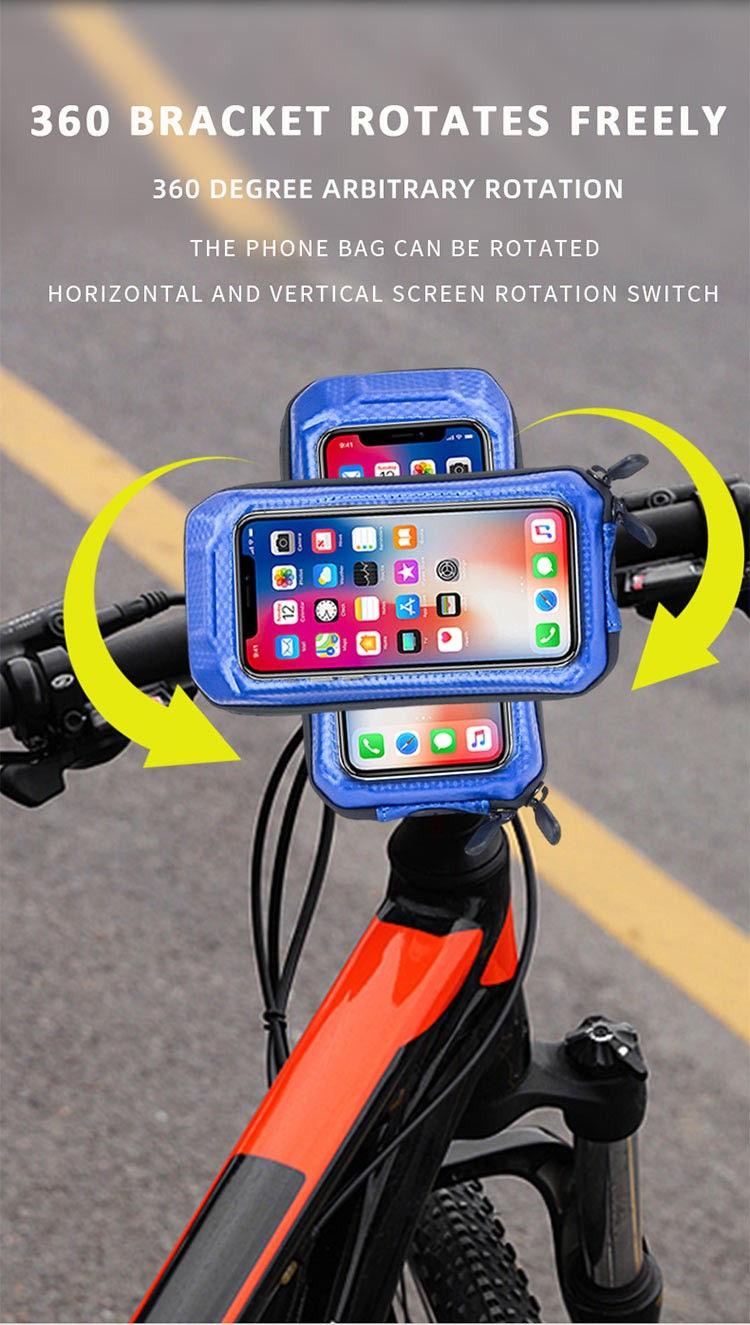 Thumbnail: LX-300 Sunshade Phone Holder HP Motor Anti Air Handlebar Stang Bike