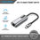 Thumbnail: VENTION USB-C Male to Gigabit RJ45 Female Ethernet Adapter Converter - CFNHB