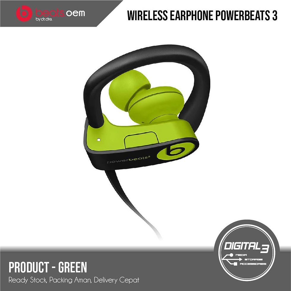 Thumbnail: POWERBEATS 3 Bluetooth Wireless Sports Earphone Headset OEM 1:1