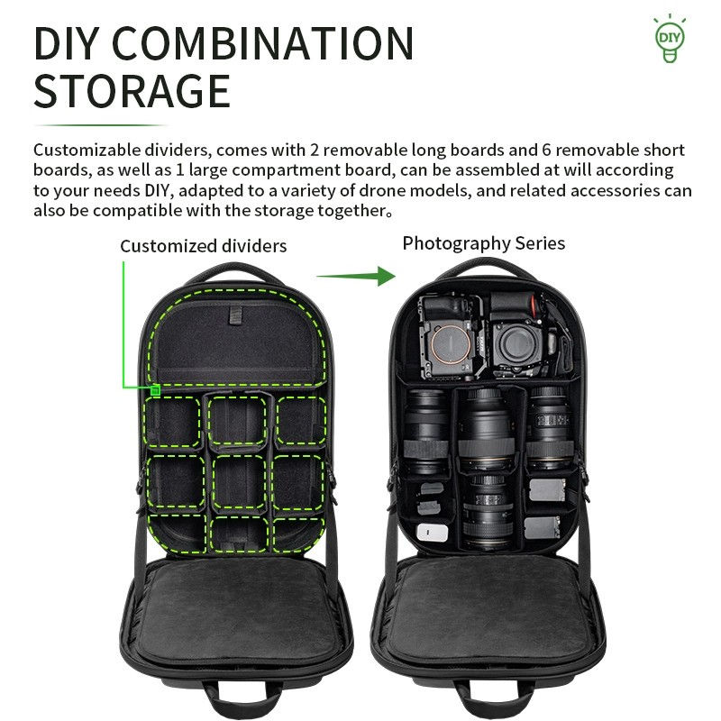 Thumbnail: STARTRC M3-B Universal DIY Waterproof Backpack Multifunction for Drones & Camera