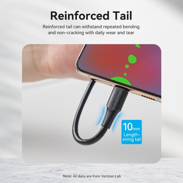 Thumbnail: VENTION Cable Data Charger USB 2.0 to Type C 3A Fast Charging