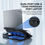 Thumbnail: ROBOT RCP10 Dual Fan Cooling Pad Radiator with RGB Light Effect for Laptop Phone