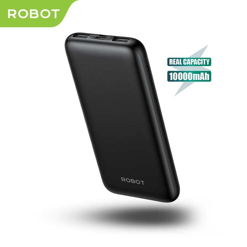Thumbnail: Robot RT12 Powerbank 10000mAh Slim Dual Input Output Fast Charging