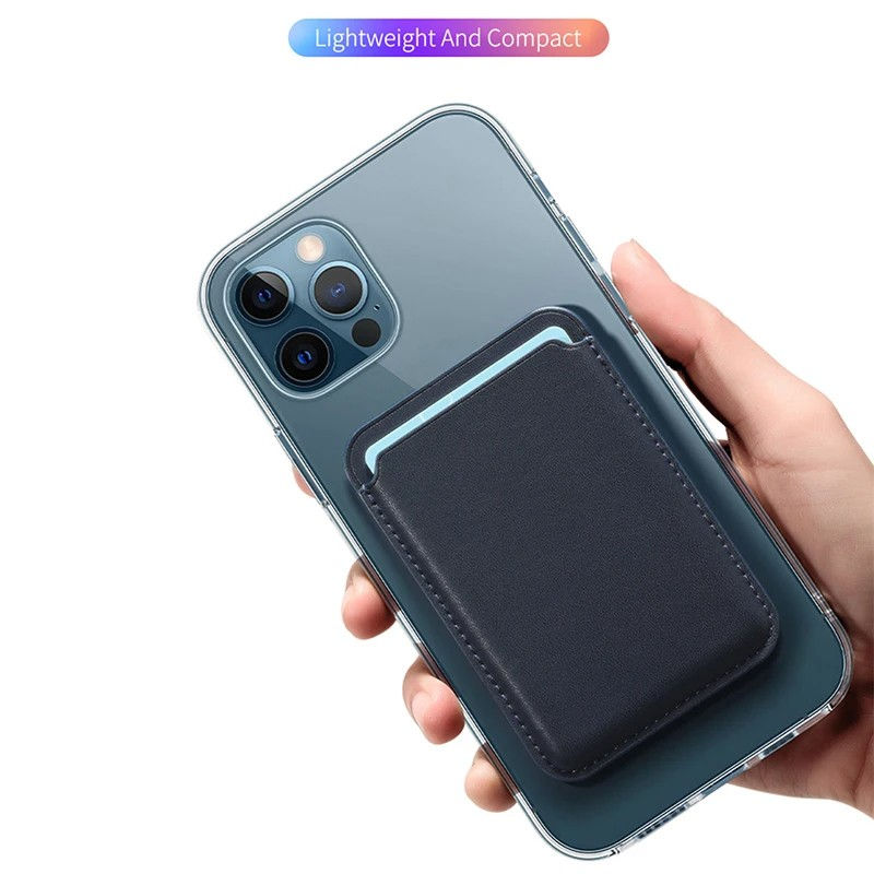Thumbnail: Magsafe Leather Premium  Card Holder Wallet with Pop-Up Animation