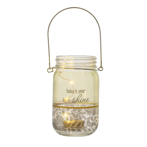 Thumbnail: Wellness Light Up Mason Jar, each (Assorted Styles)