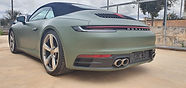Porsche Military Green Folierung