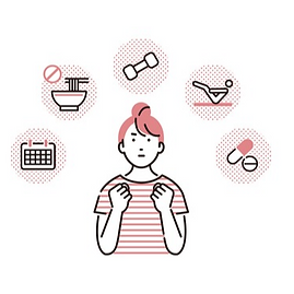 運動が続かない女性