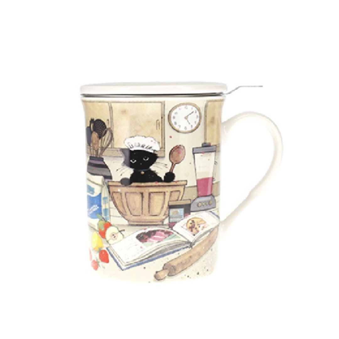 Tisanière chaton pâtissier, Kiub édition.