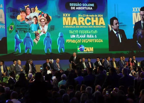 Marcha dos prefeitos.