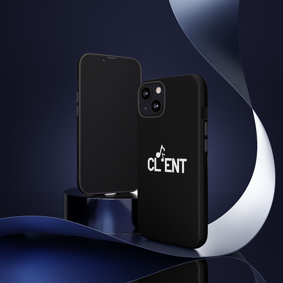 Thumbnail: Chef Leek Entertainment Logo Mobile Case (black)