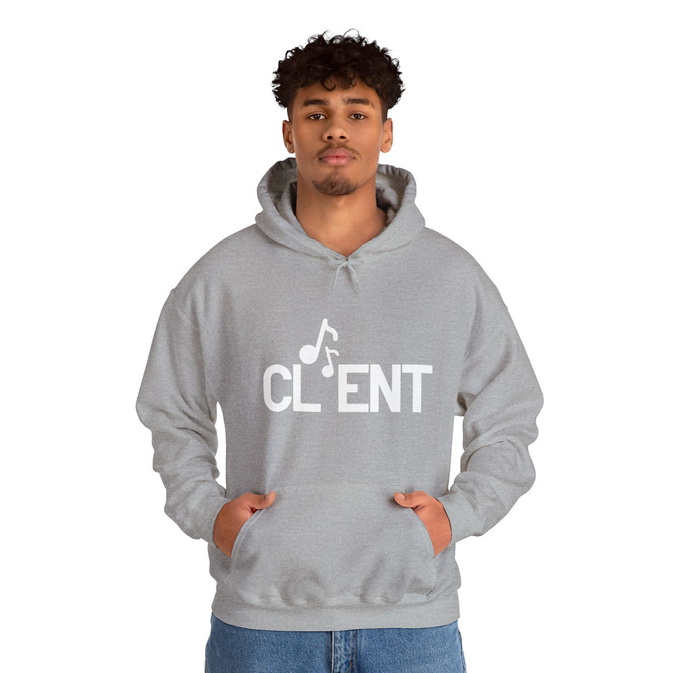 Thumbnail: Chef Leek Entertainment Logo Unisex Hoodie