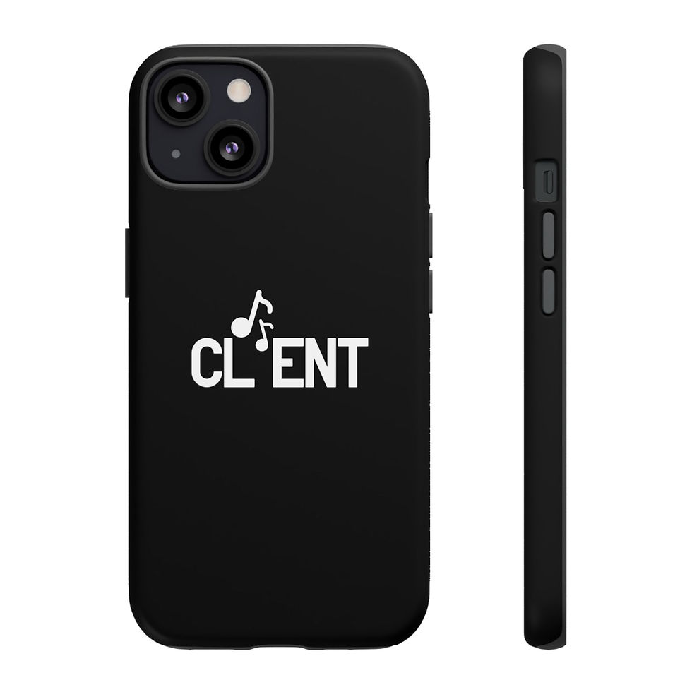 Thumbnail: Chef Leek Entertainment Logo Mobile Case (black)