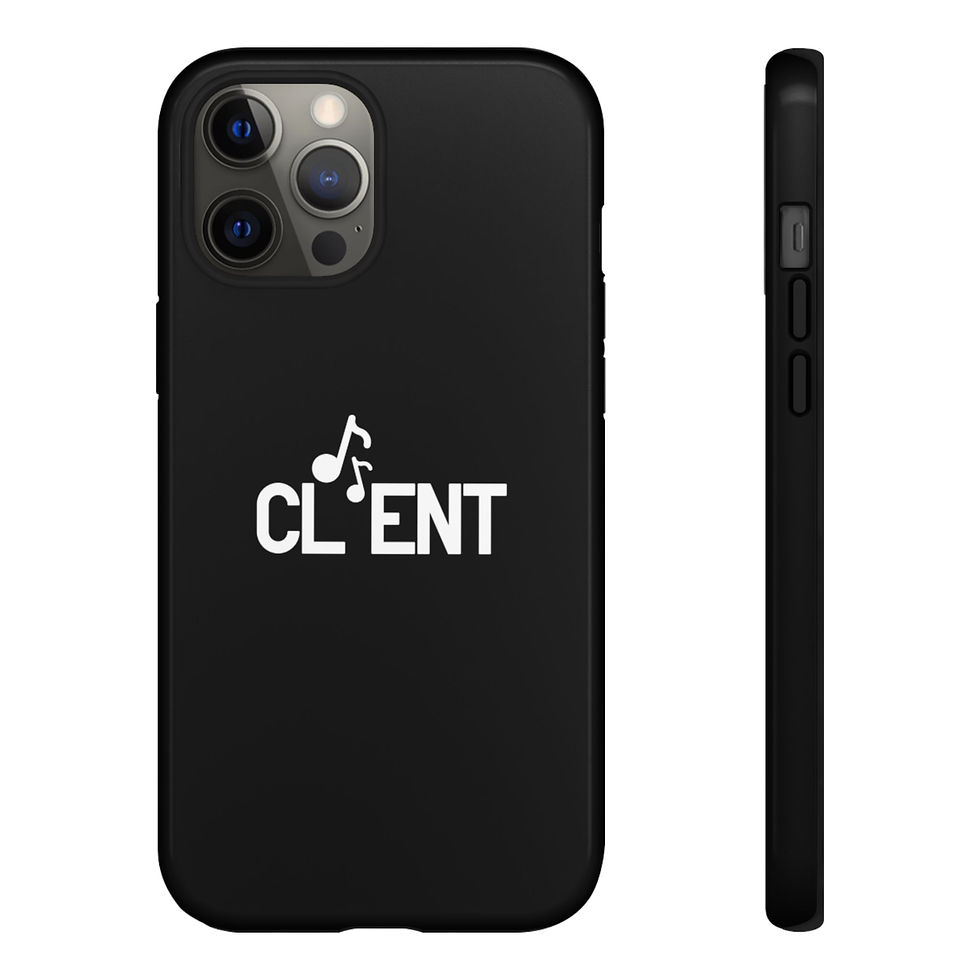Thumbnail: Chef Leek Entertainment Logo Mobile Case (black)