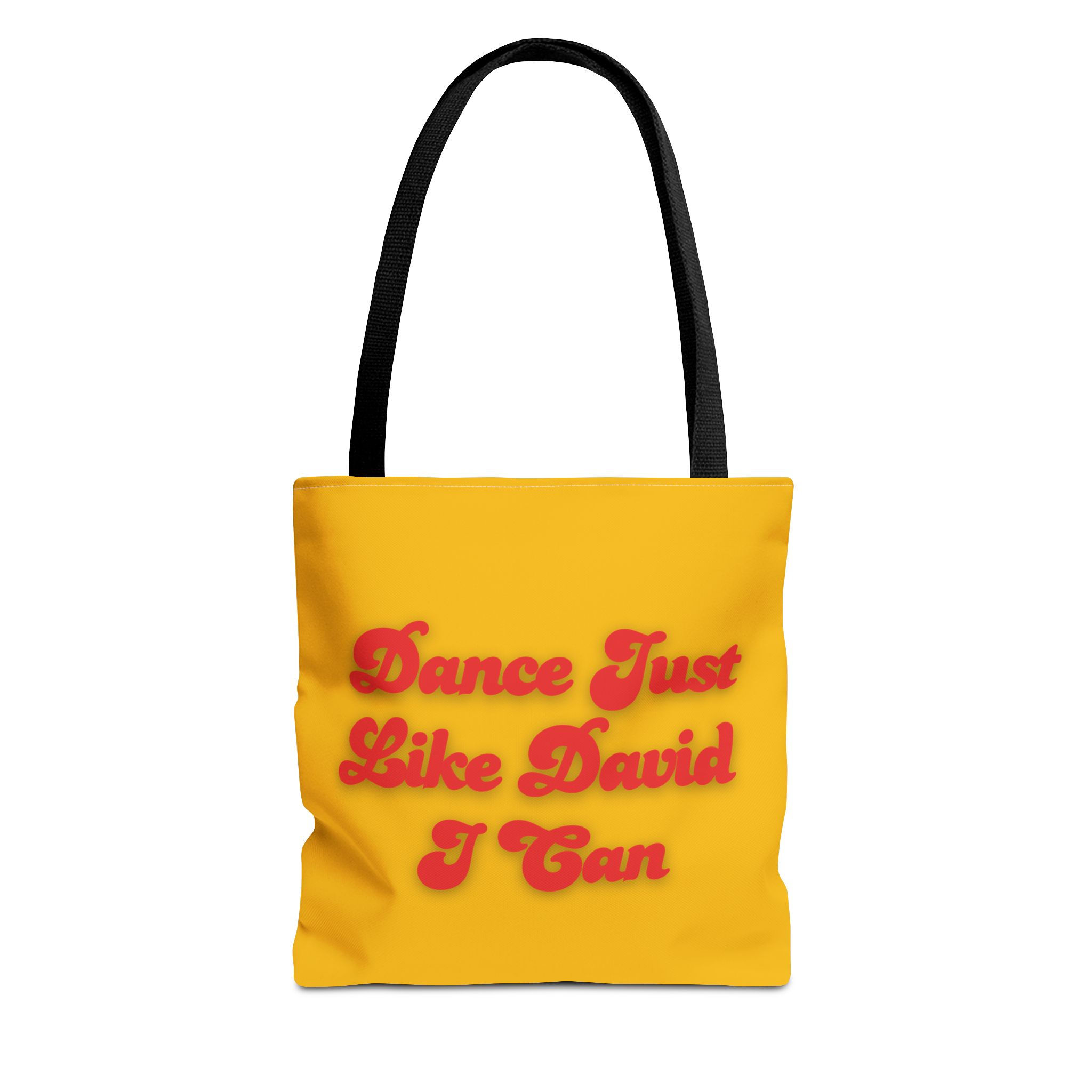 Dance Like David Canvas Bag, Fun Everyday Tote