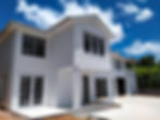 Custom home under construction on the Sunshine Coast