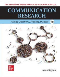 Research Procedures in Communication
