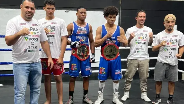 Boxeadores de São José são campeões do Cinturão de Ouro