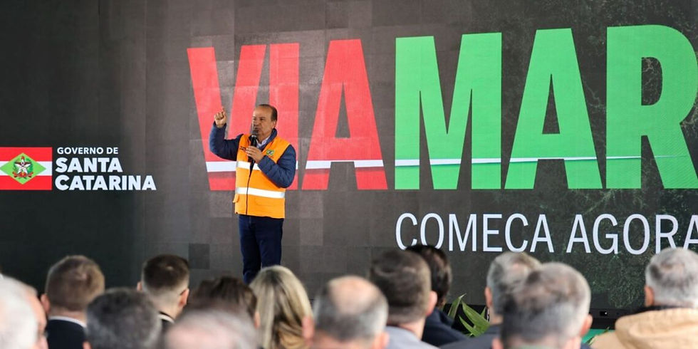 Grande Florianópolis entra na rota da VIAMAR, a maior obra rodoviária da história de Santa Catarina