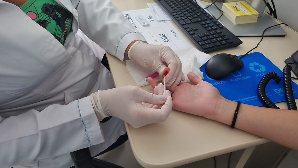 São José reforça prevenção às ISTs com testagem gratuita e ações de conscientização