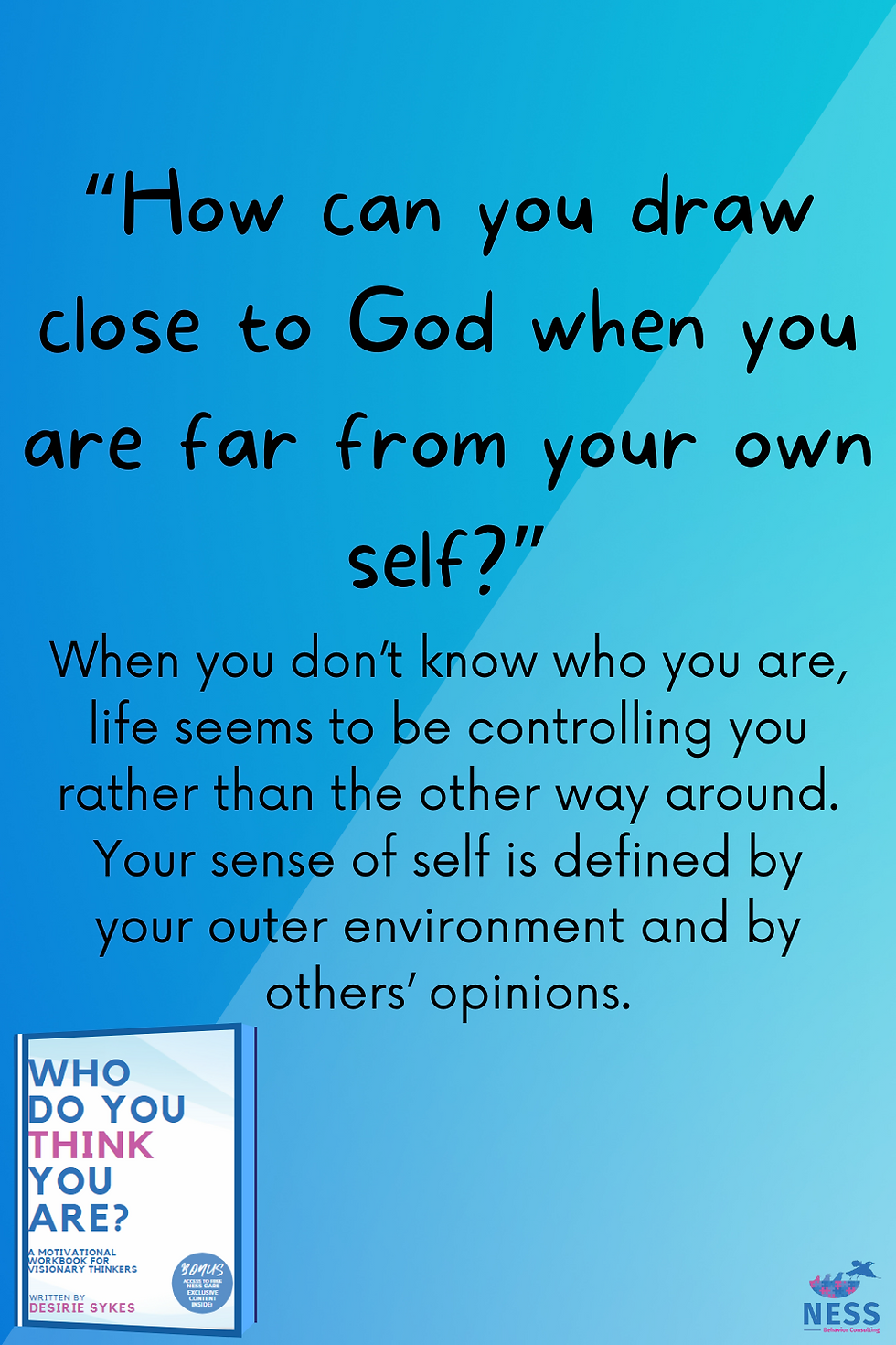 Thumbnail: Who Do You Think You Are?: A motivational workbook for visionary thinkers