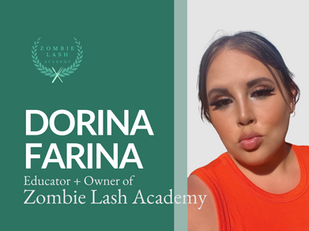Lash Educator Dorina Farina